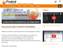Tablet Screenshot of firebird.com.mx
