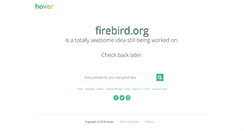 Desktop Screenshot of firebird.org